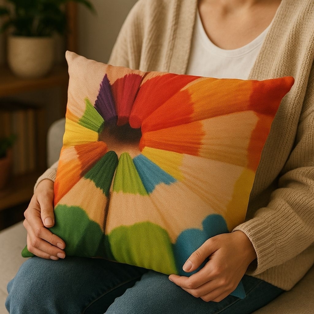 💓 New 17" Colorful Pencil Pillow Case